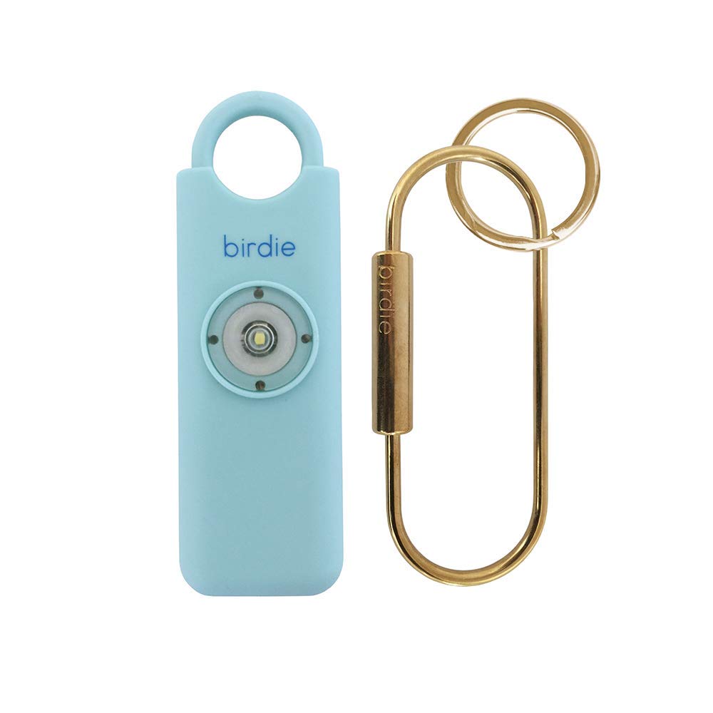 She's Birdie She’s Birdie–The Original Personal Safety Alarm for Women by Women–Loud Siren, Strobe Light and Key Chain i
