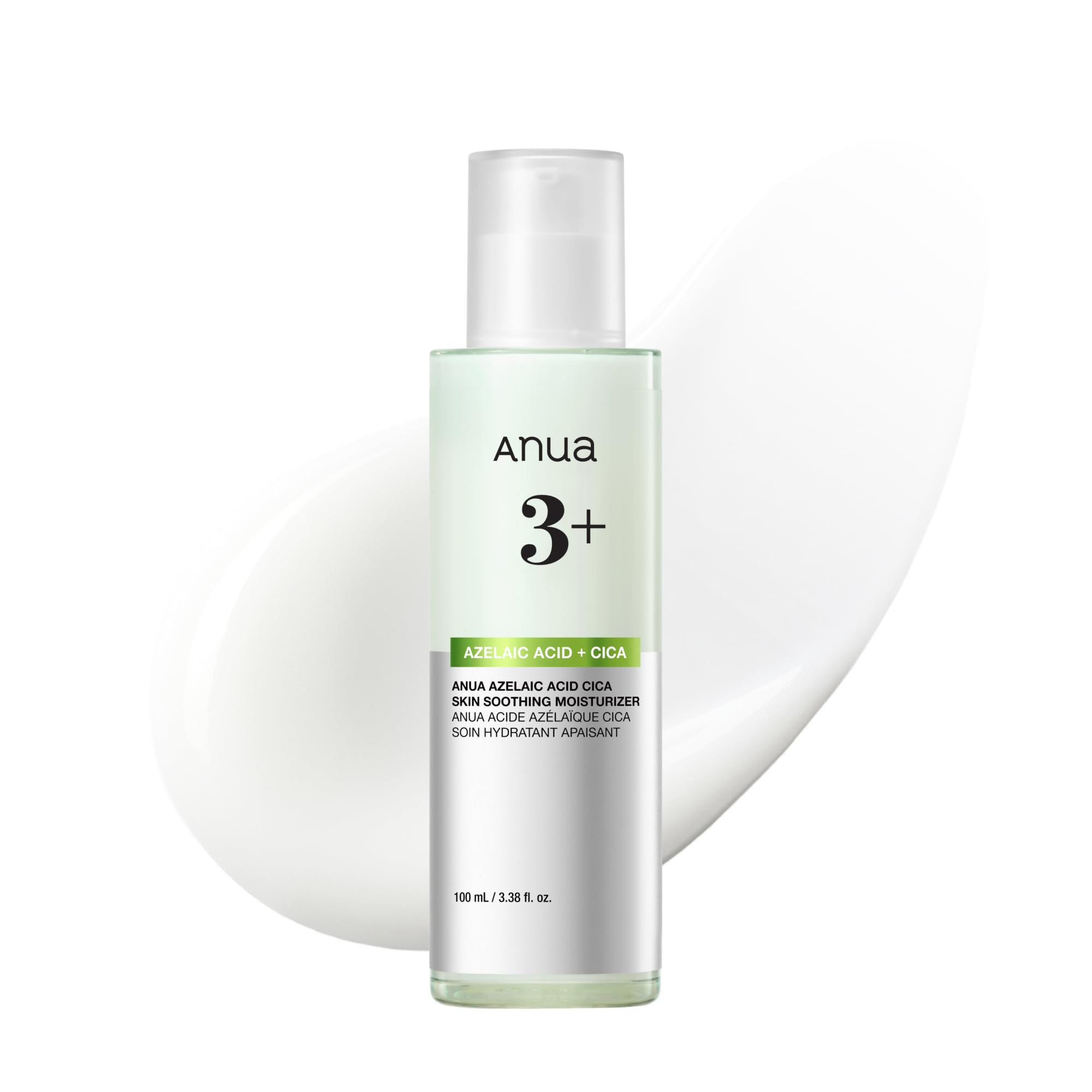ANUA Azelaic Acid CICA Skin Soothing Moisturizer, 3.38 fl oz - Product Imagery