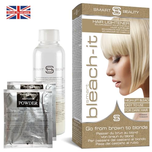 Smart Beauty Blonde Bleach-It, The Ultimate Lightener for Dark Hair, Perfect for Highlighting and Vibrant Pastel Colour,