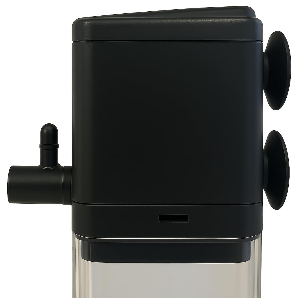 High-Performance Internal Aquarium Filter 400GPH for 10-200 Gallon Tanks and Ponds, Submersible Water Pump with Wave-Mak