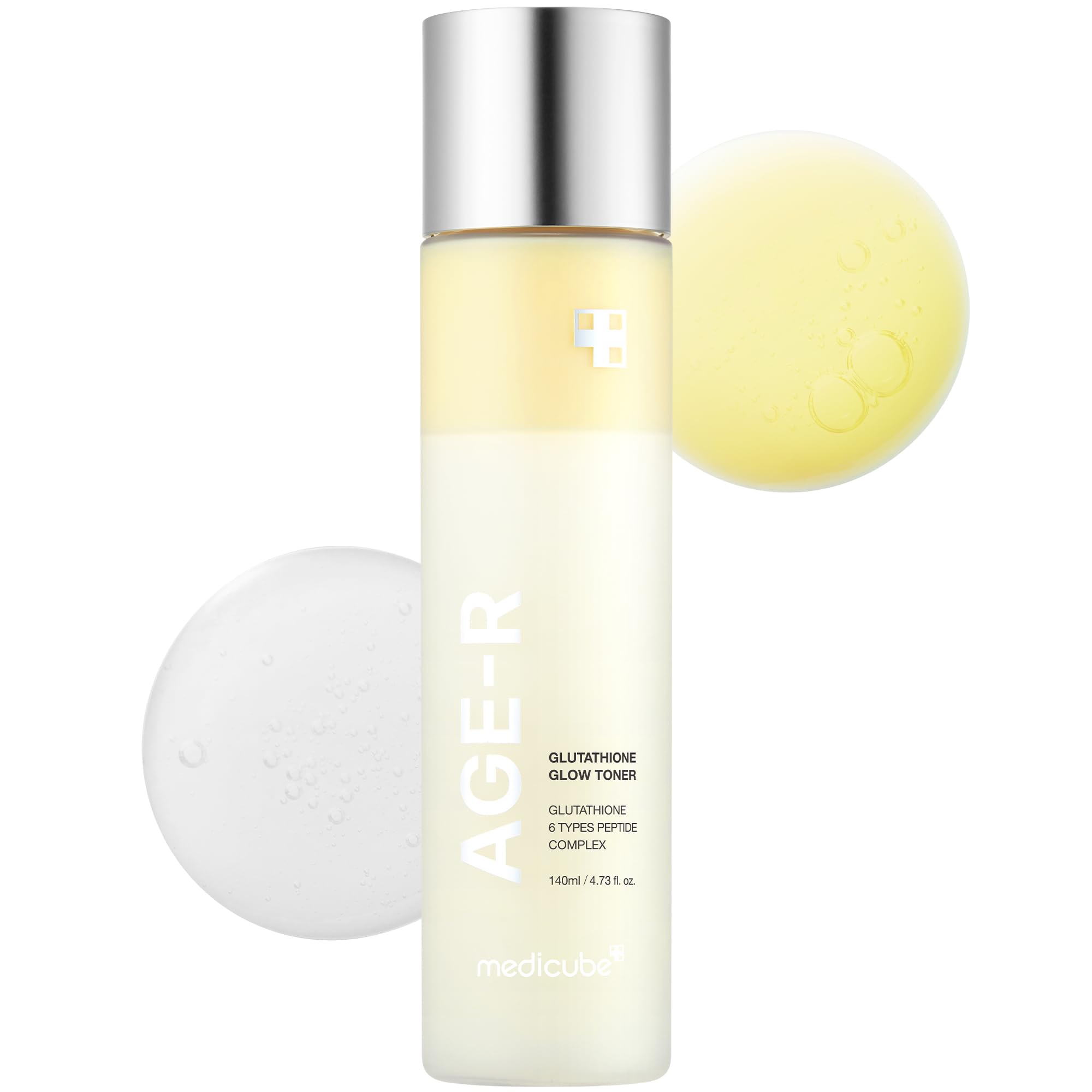 medicube Age-R Glutathione Glow Milky Toner - Product Imagery