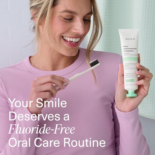 Boka Toothpaste - Fluoride Free Toothpaste, Nano Hydroxyapatite - Product Imagery