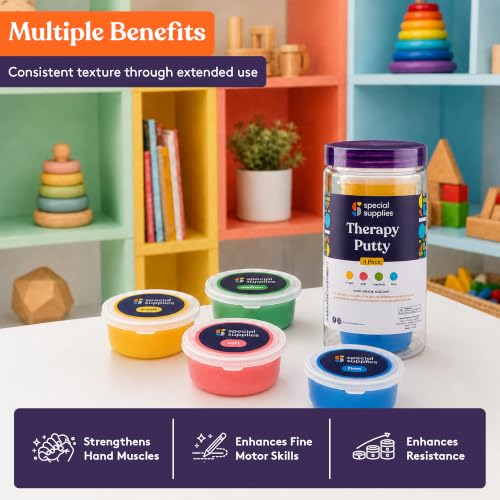 Special Supplies Therapy Putty for Kids and Adults - Resistive - Product Imagery