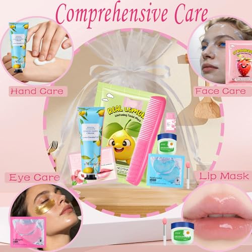 144 PCS Spa Party Supplies for Women, Spa Party Favors Include - Product Imagery