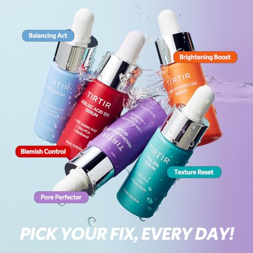 TIRTIR 5 Actives Power Serums Kit – Korean Skin Care Set with - Product Imagery
