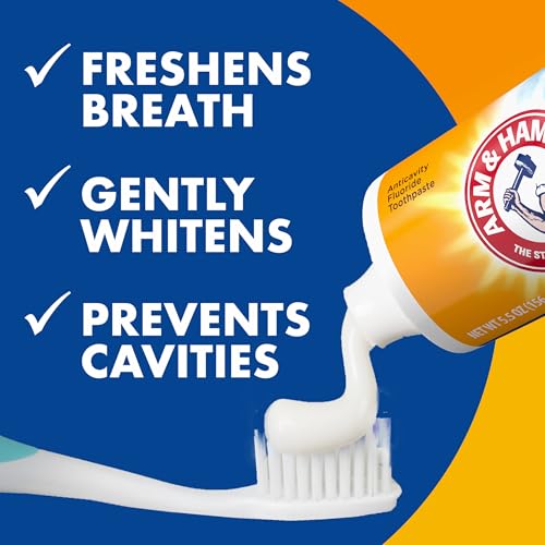 ARM & HAMMER Plus TheraBreath Toothpaste, Icy Mint, 5.5 oz, - Product Imagery