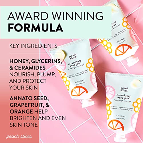 Peach Slices - Citrus-Honey Aqua Glow Moisturizer (3.04 oz) - - Product Imagery
