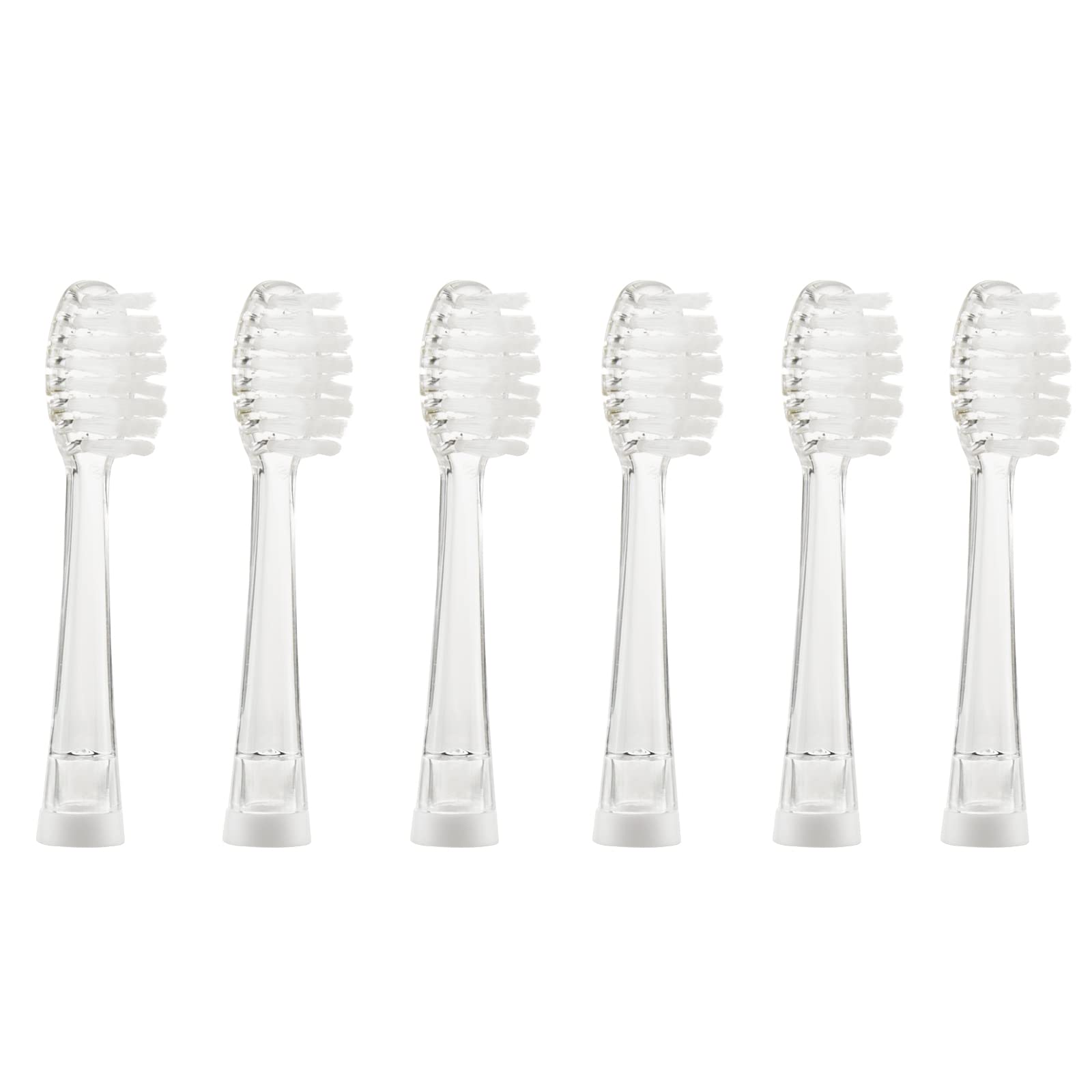 SEAGO kids electric toothbrush replacement head with soft bristles, compatible with SEAGO electric toothbrushes for children.