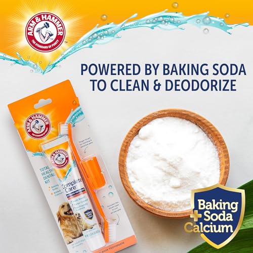 Arm and Hammer Complete Care Dog Dental Kit, Chicken Flavor, 2.5 - Product Imagery