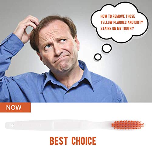 DR PERFECT Extra Hard Toothbrushes Firm Toothbrush for Smoker's - Product Imagery