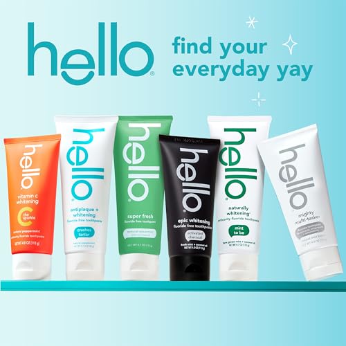 hello 8-in-1 Mighty Multi-Tasker Fluoride Toothpaste, Mint, 2 - Product Imagery