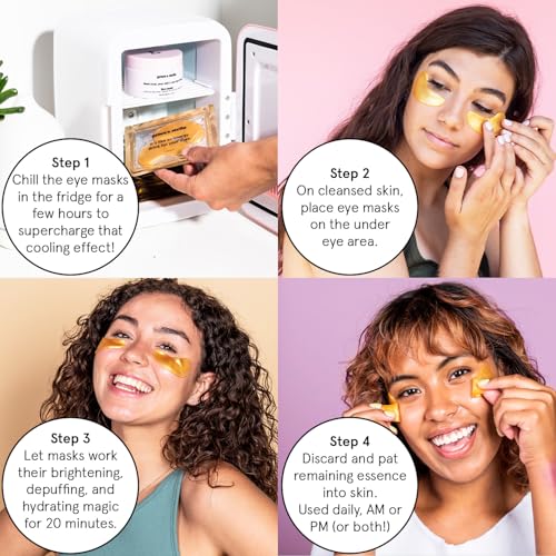 grace & stella Under Eye Patches Eye Masks for Puffy Eyes and - Product Imagery