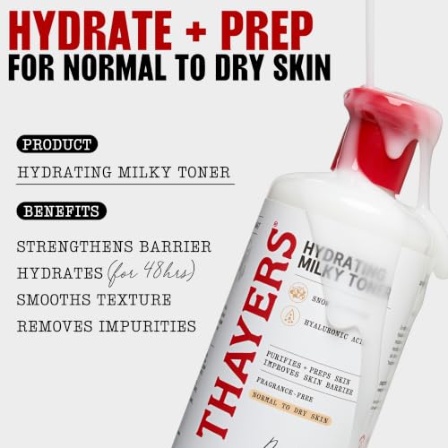 THAYERS Milky Hydrating Face Toner with Snow Mushroom Tremella, - Product Imagery