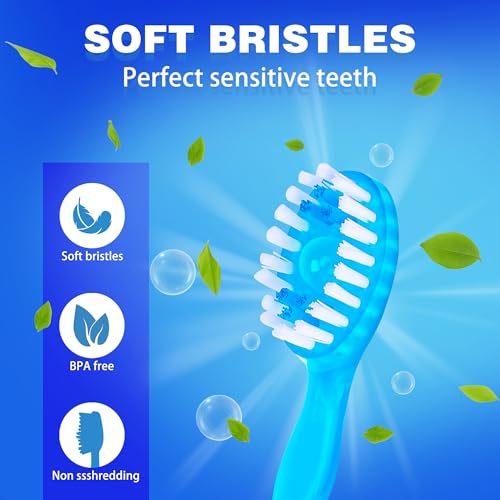 5 in 1 Mini Brushes-Disposable Toothbrushes with Toothpaste + - Product Imagery
