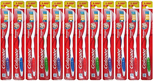 Colgate Toothbrushes Premier Extra Clean(Pack of 12 - Product Imagery