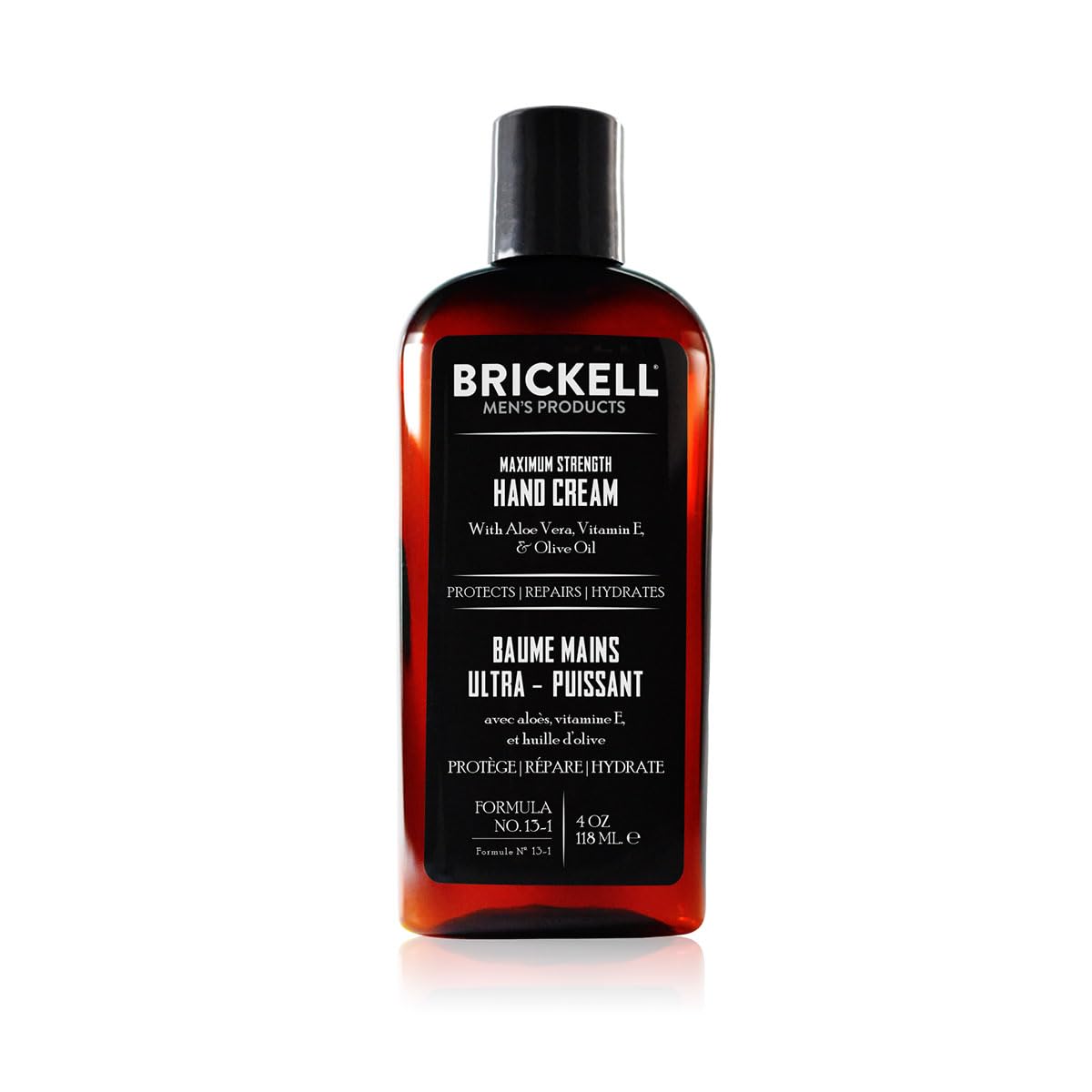 Brickell Men's Maximum Strength Hand Cream for Men, - Product Imagery