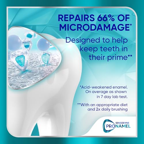 Sensodyne Pronamel Clinical Enamel Strength Toothpaste, Deep - Product Imagery