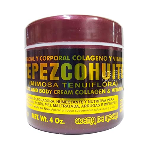 Del Indio Papago Tepezcohuite Cream, Facial and Body Cream, - Product Imagery