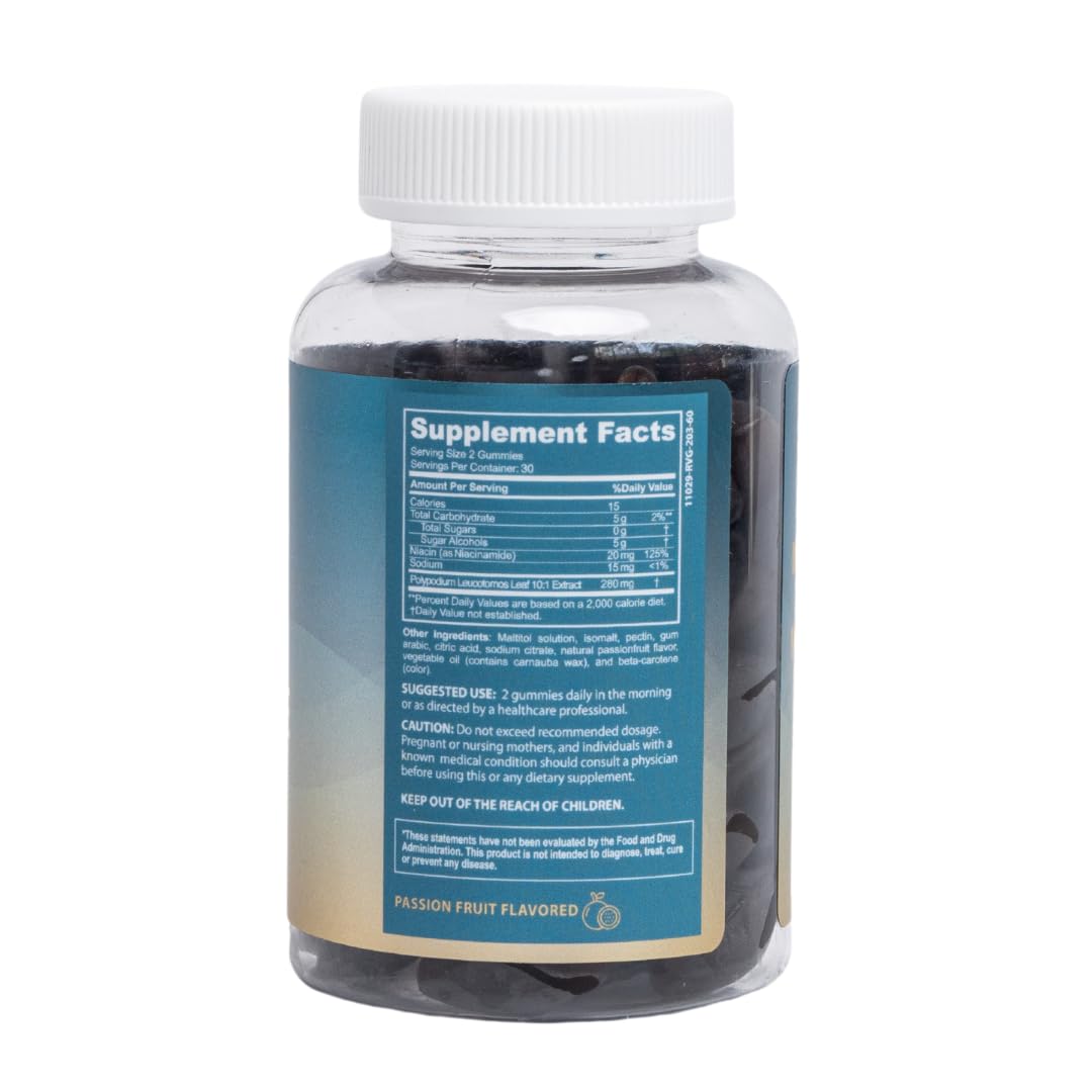 Inner Glow Sol Defense Gummies – Dermatologist & Plastic Surgeon-Formulated Skin Resilience Vitamin Supplement with Poly