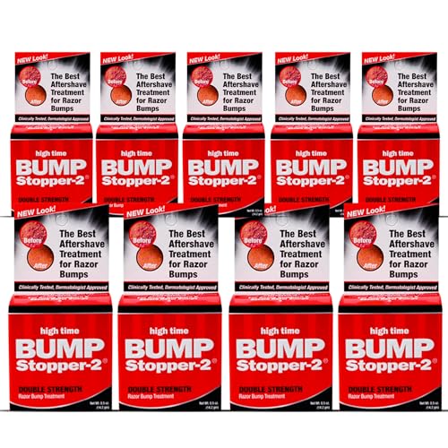 Bump Stopper 2 Double Strength Razor Bump Treatment | Formulated to Relieve Razor Burn | Eliminates Ingrown Hairs | Afte