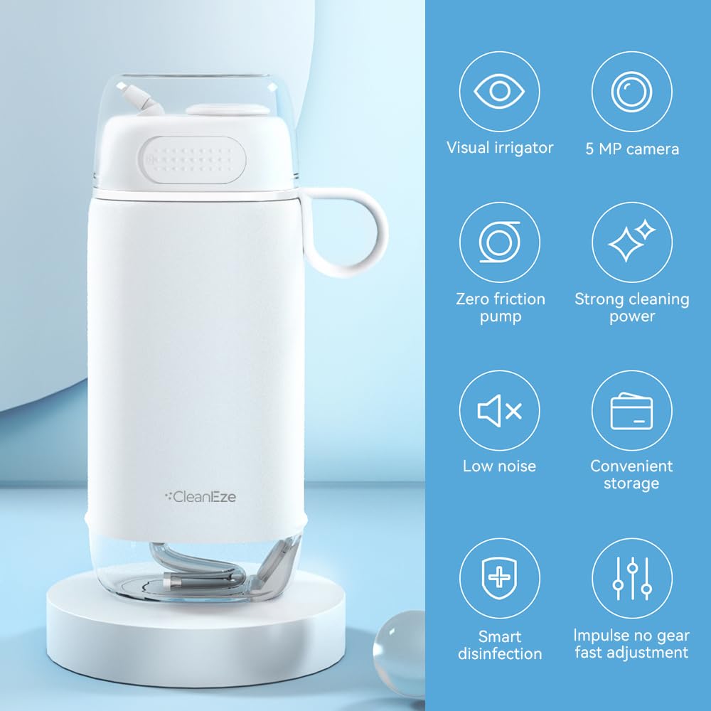 Water Flosser Oral Irrigator Water Teeth Cleaner Pick w - CISMEA Official Imagery - 3