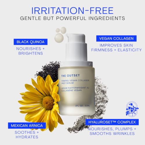 The Outset Firming Vegan Collagen Face Serum, 1 fl oz - Product Imagery