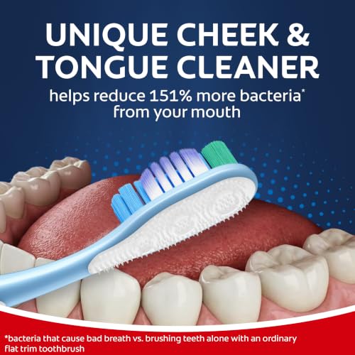 Colgate 360 Deep Clean Toothbrush with Soft Bristles, 5 Pack, - Product Imagery