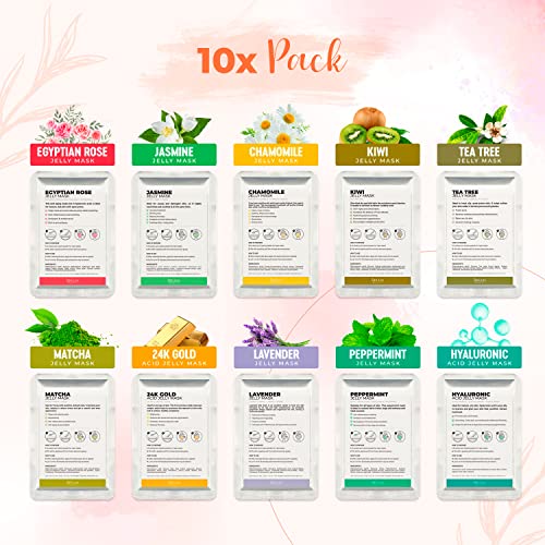 Peel-Off Jelly Mask Premium Modeling "Rubber Mask" Spa Set - 10 - Product Imagery