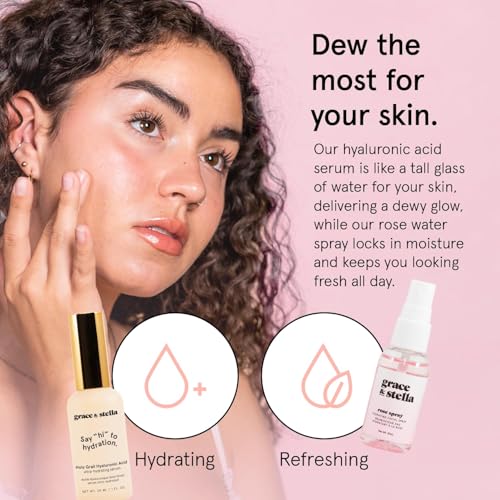 grace & stella Award Winning Skin Care Set - Gift Set for Women - Product Imagery
