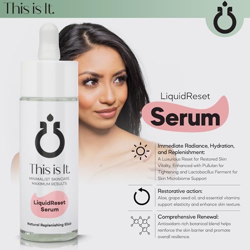 LiquidReset Serum | Natural Replenishing Elixir | Highest Grade - Product Imagery