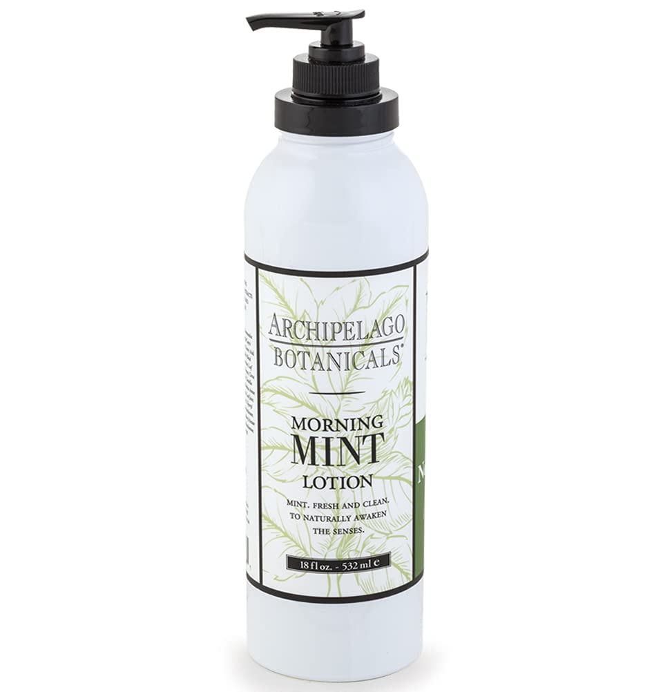 Archipelago Botanicals Morning Mint Lotion, 18 oz – product photo (Lotions)