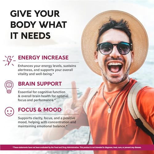 USDA Organic Vitamin B12 Sublingual Drops - Methylcobalamin 5000 - Product Imagery
