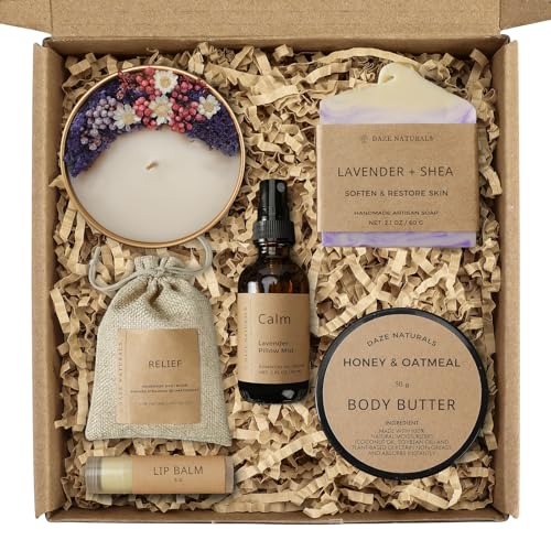 Bath Gift Set Spa Gifts for Women Self Care Products for - Daze Naturals Official Imagery - 1