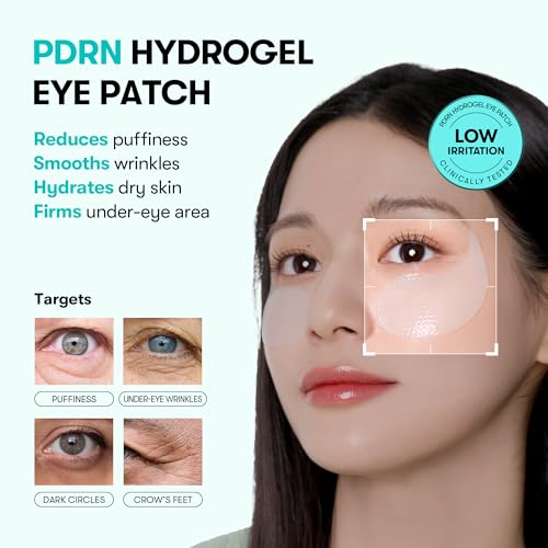 VT COSMETICS PDRN Hydrogel Eye Patch (60 Patches / 30 Pairs) - Product Imagery