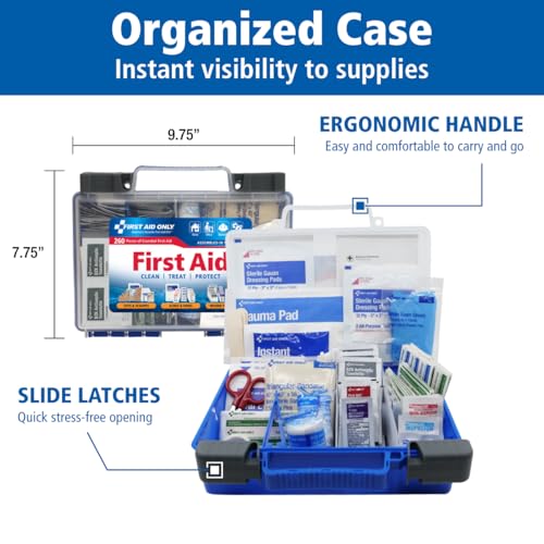 First Aid Only 91248 OSHA-Compliant First Aid Kit, All-Purpose - Product Imagery