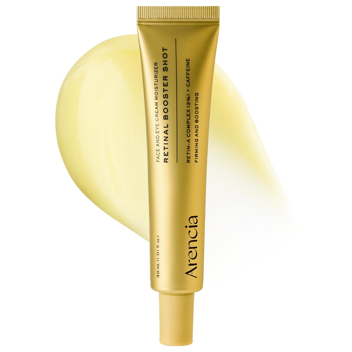 Arencia Retinal Night Serum with Caffeine & Ectoin for Mature Skin – product photo (Serums)