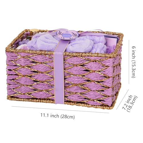 35 Pcs Gifts for Women, Lavender Bath & Body Gift Basket,Face - Product Imagery