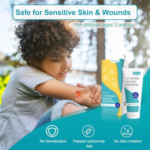 Dimora 2 Packs 6oz Hydrogel First Aid Ointment, Burn Injury - Product Imagery