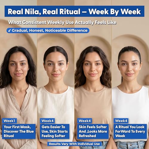 Moroccan Nila Powder – Natural Blue Clay Mask for Face, Body & - Product Imagery