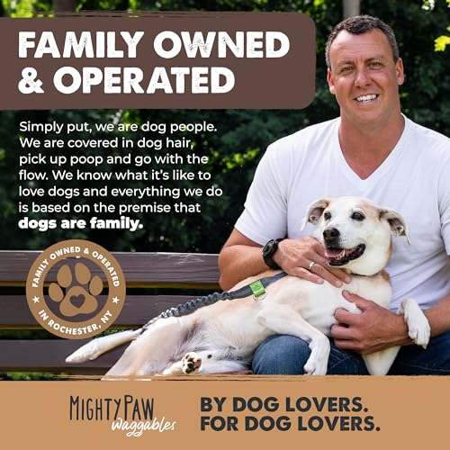 Mighty Paw Naturals Bully Sticks for Small, Medium & Large Dogs, - Product Imagery