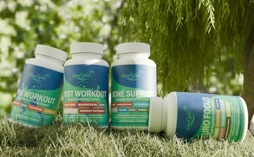 Workout Support System – Pre Workout Energy Formula, Post - Product Imagery