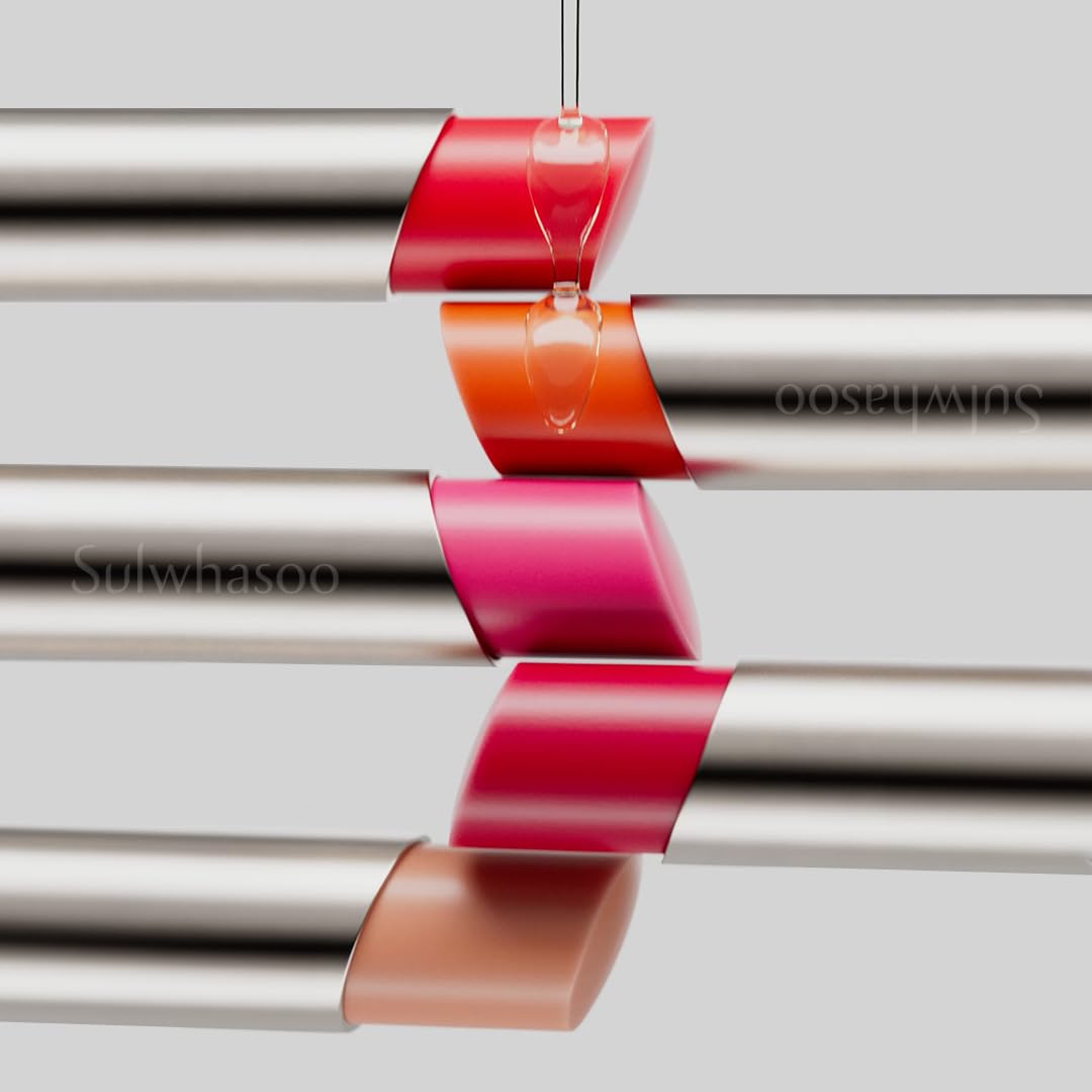 Sulwhasoo Perfecting Lip Color | Korean Tinted Lip Balm – close-up detail in Berry