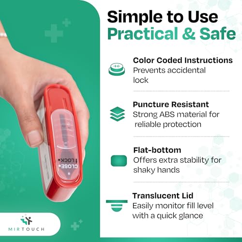PocketSharps - Pocket-Size Travel Sharps Container for Pen - Product Imagery