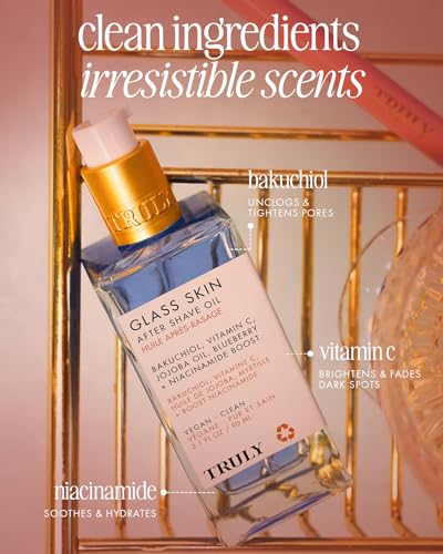 Truly Beauty Luxury After Shave Oil | Soothing Treatment for - Product Imagery