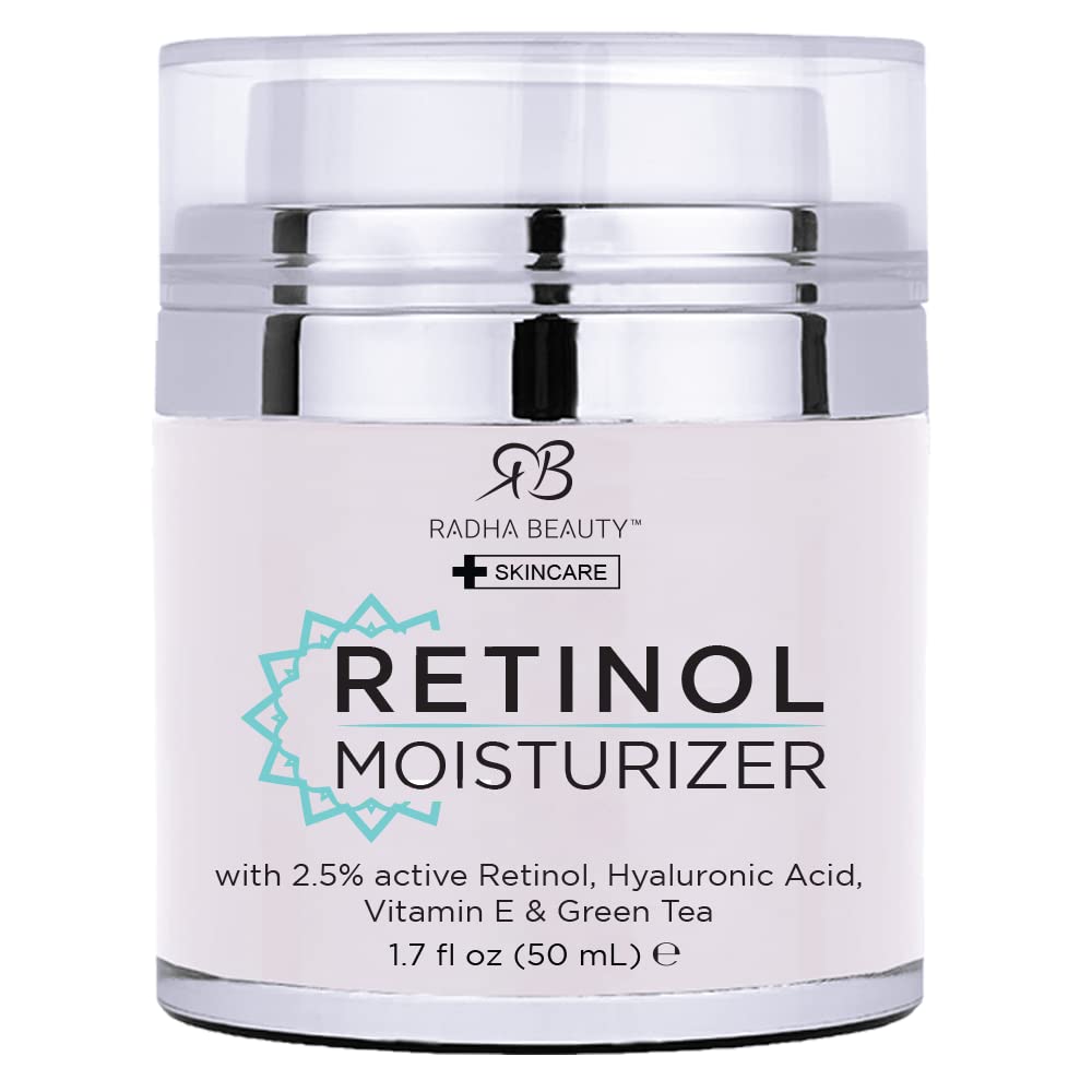 Radha Beauty Retinol Moisturizer Cream – 1.7 fl oz