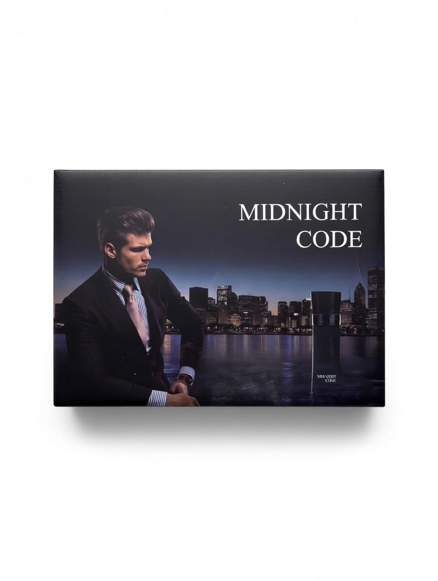Midnight Code Men s Grooming Gift Set Shower Gel Deodorant - Premium Selection Official Imagery - 2