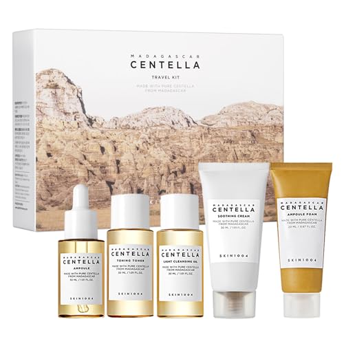 SKIN1004 Centella Travel Kit, Korean Skin Care Set of 5, Travel - Product Imagery
