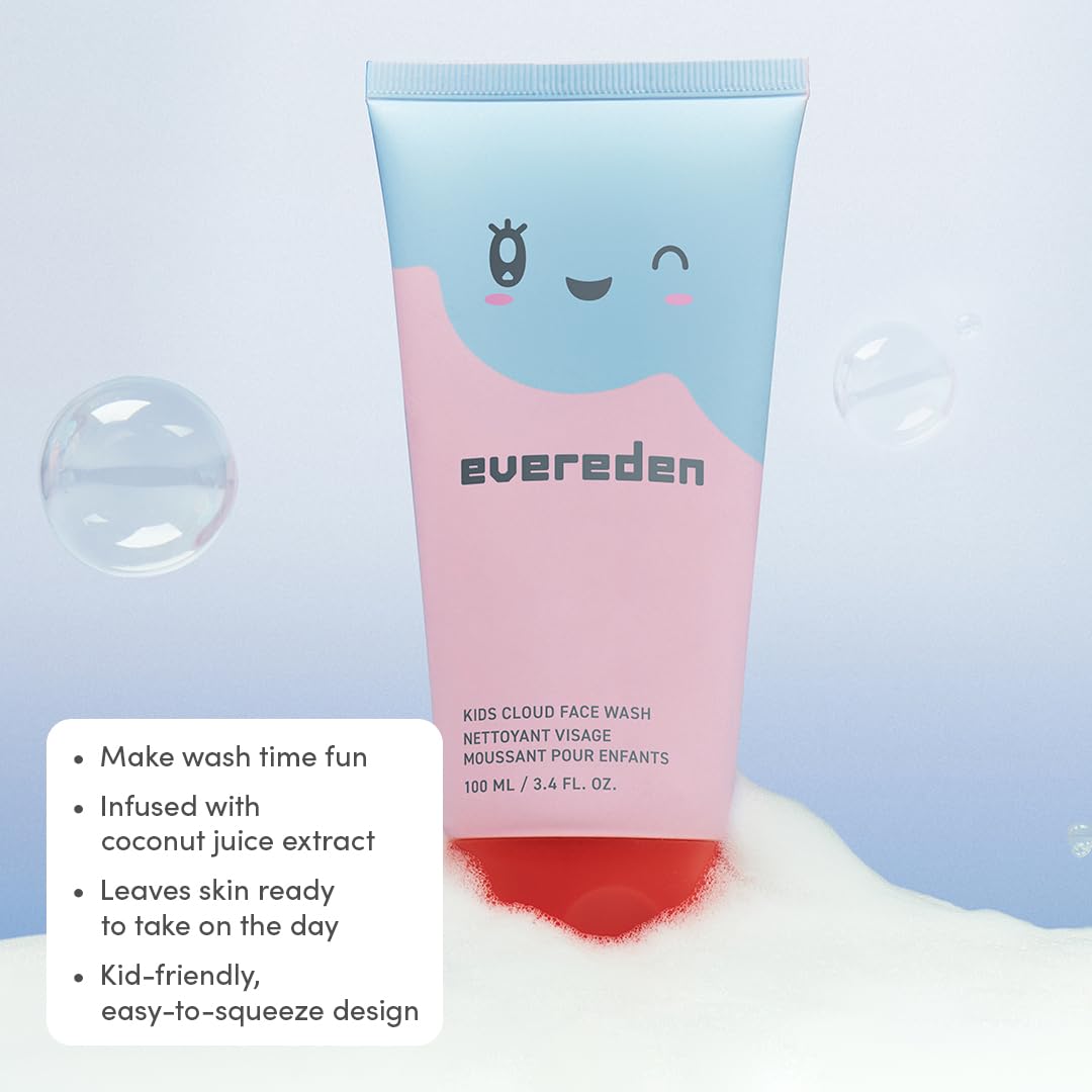 Evereden Kids Skin Care Gift Set for Girls, 6-Piece Gift Set with Bag – full view, size 5 Count