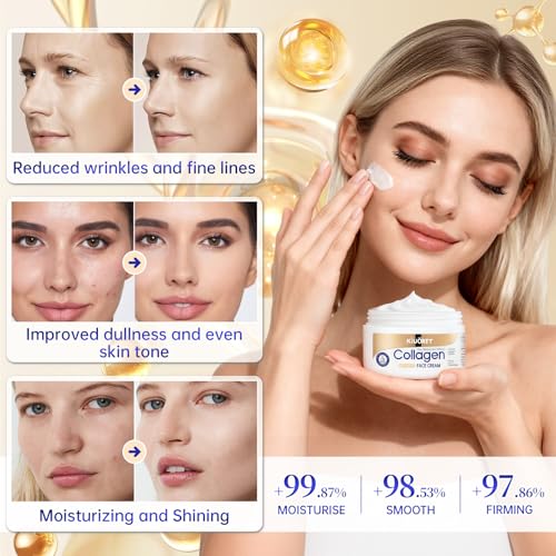 Collagen Skin Care Set - 7PCS Moisturizing Skin Care Set Reduce - Product Imagery