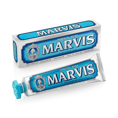 Marvis Aquatic Mint Toothpaste - Product Imagery